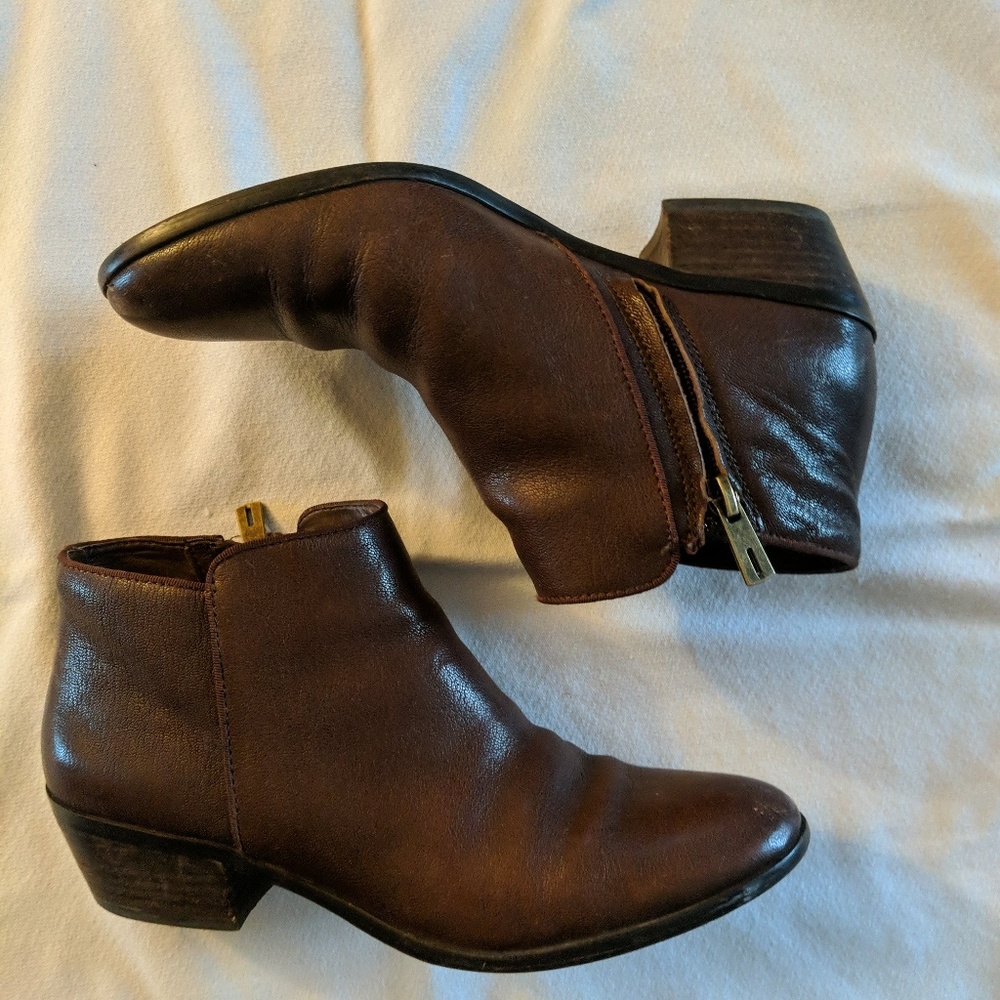 Sam Edelman Ankle Booties size 6.5/7 - Picture 1 of 6